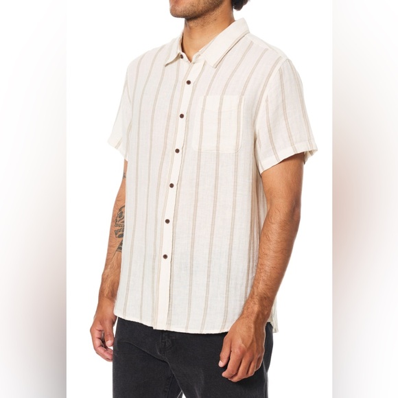 Katin The Alan Relaxed Coastal Cotton Linen Shirt - Picture 2 of 9